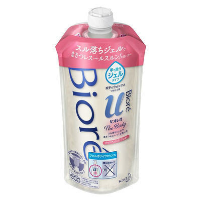Biore 蜜妮u THE BODY 沐浴乳 沐浴凝露 480ml 花王 肥皂香 花香 植物香 KO