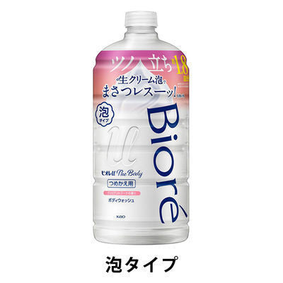 Biore 蜜妮u THE BODY 沐浴乳 沐浴凝露 480ml 花王 肥皂香 花香 植物香 KO