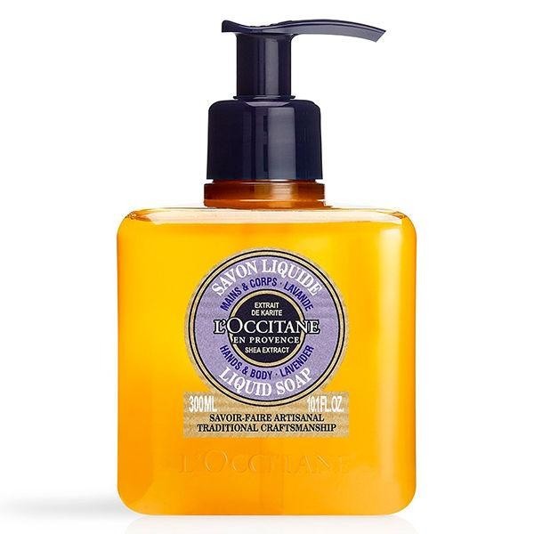 L’OCCITANE 歐舒丹 乳油木保濕潔手沐浴乳  薰衣草 馬鞭草 300mL
