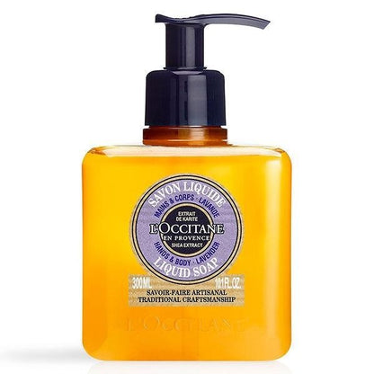 L’OCCITANE 歐舒丹 乳油木保濕潔手沐浴乳  薰衣草 馬鞭草 300mL