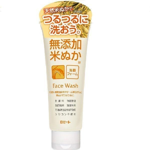 ROSETTE 無添加 米糠洗面乳 米糠面膜 140g