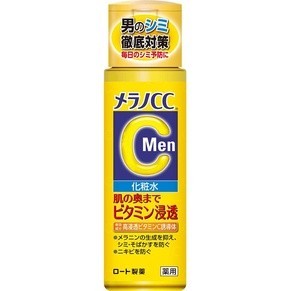 樂敦製藥 Melano CC Men男士藥用黑斑集中保養美容液 美白化妝水 抗斑保濕凝露