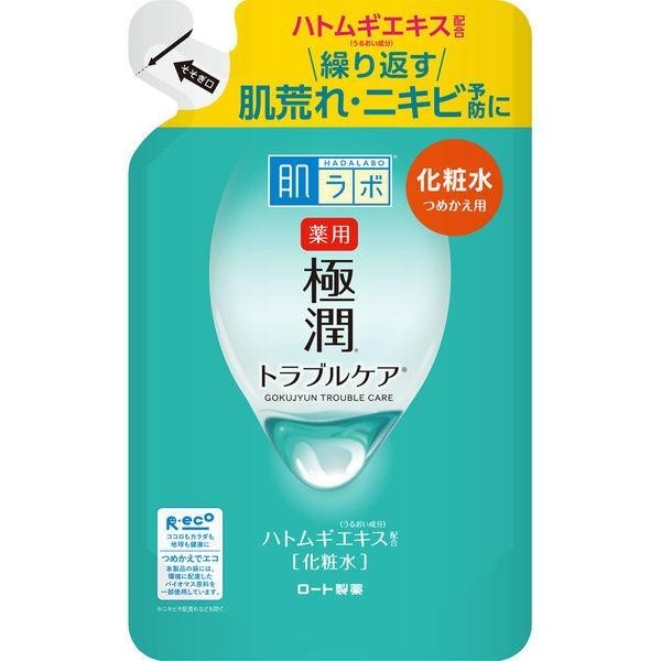 肌研 抗痘 極潤健康化粧水 不安定肌新對策 170ml 化妝水 極潤健康化粧水 補充包 170ml 樂敦製藥
