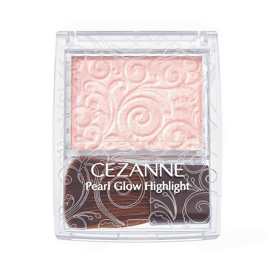CEZANNE 珠光修容打亮粉餅 01 02 03 04 2.4g