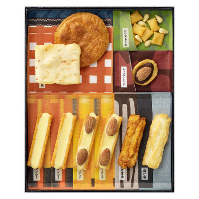 銀座曙光  三越伊勢丹煎餅 附紙袋 禮品