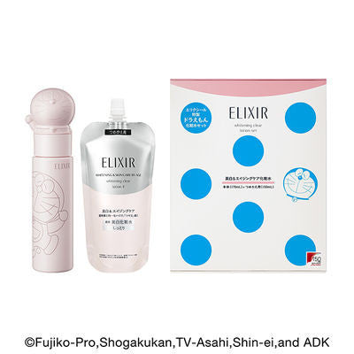 資生堂 ELIXIR 怡麗絲爾 乳液 套裝 T II BR 多拉a夢