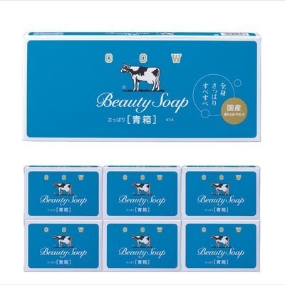 牛乳石鹼共進社 肥皂 cow brand 藍盒 85g 130g