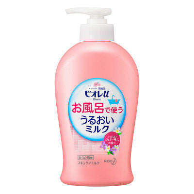Biore 蜜妮  滋潤身體乳液 浴室內可用 身體濕可擦 300ml 花王