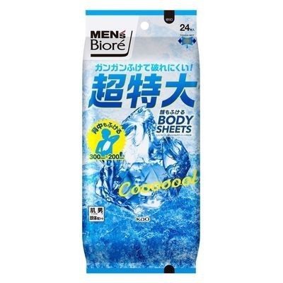 Biore 蜜妮 男士蜜妮 擦臉巾 身體擦拭巾 無香性 28片入 花王