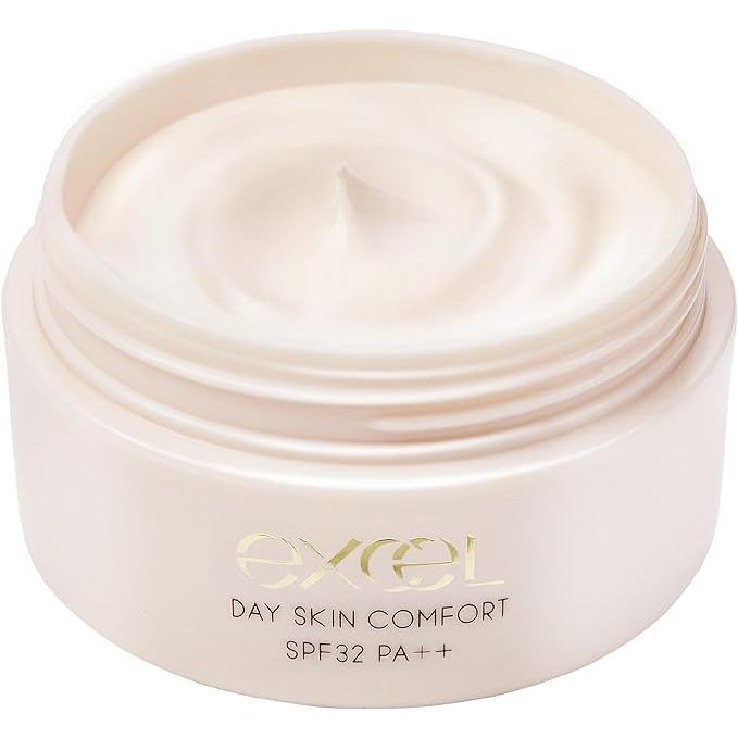 SANA莎娜 excel DAY 底妝 晨用護膚防曬霜 SKIN COMFORT SPF32・PA++ 43g