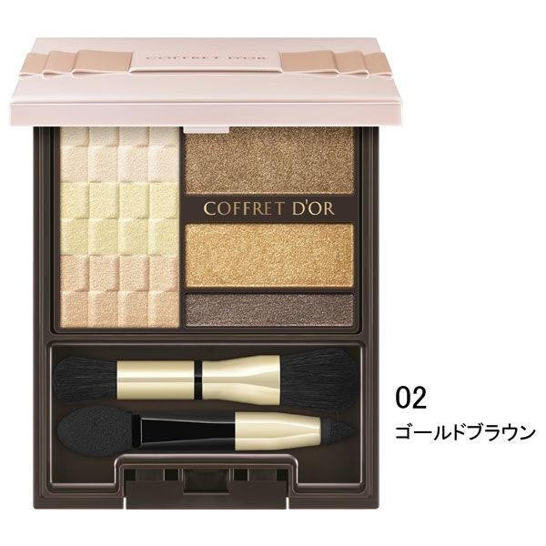 佳麗寶 COFFRET D’OR ３D裸色印象眼影
