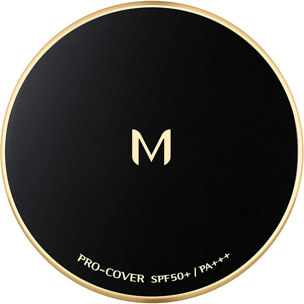 MISSHA Pro-Cover  升級强效遮瑕氣墊粉餅 黑色金邊款