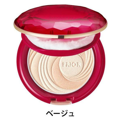 蜜粉 PRIOR Beauty Powder 米色 SPF15・PA++ 9.5g 資生堂 粉紅色 米色補充包