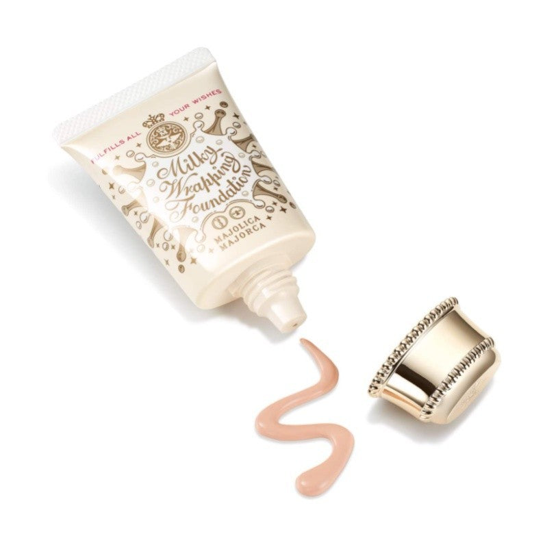 資生堂 MAJOLICA MAJORCA 戀愛魔鏡 牛奶美肌粉底液 SPF30PA+++ 30g 奶油粉底液 粉底