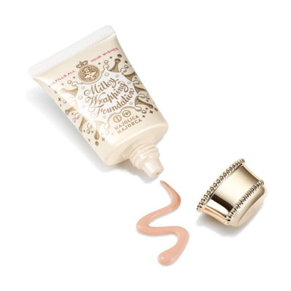 資生堂 MAJOLICA MAJORCA 戀愛魔鏡 牛奶美肌粉底液 SPF30PA+++ 30g 奶油粉底液 粉底