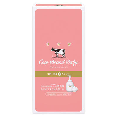 牛乳石鹼共進社 cow brand 沐浴乳 嬰兒全身沐浴乳
