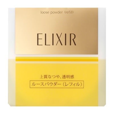 SHISEIDO 資生堂 底妝 蜜粉 ELIXIR 怡麗絲爾 彈潤聚焦蜜粉 （補充包） 13g