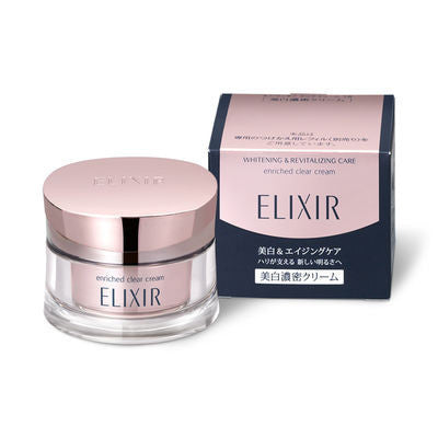 資生堂 ELIXIR怡麗絲爾 面霜 水玉光淨白零瑕乳霜（專用替換裝） 45g