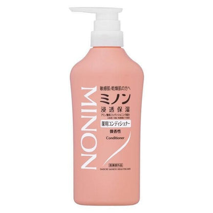 MINON 蜜濃 洗髮精 潤髮乳 按壓式 450ml 補充包380ml　第一三共