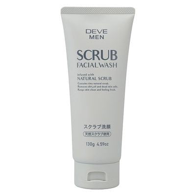 熊野油脂 Deve MEN 炭 洗面乳 男性用洗面乳 130g