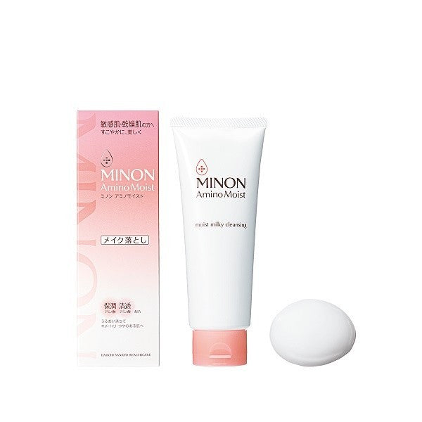 MINON蜜濃 豐潤保濕乳液100g 潤澤酵素洗顏粉35g 水潤保濕修護面膜4枚入