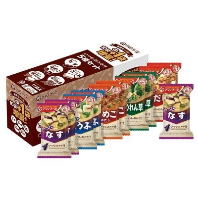 Asahi食品 AMANO 天野 沖泡味噌湯 5種組合