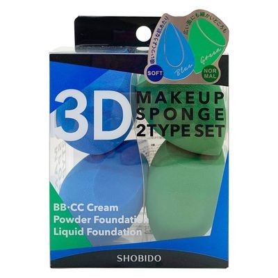 粧美堂 美妝蛋 3D平切美妝蛋