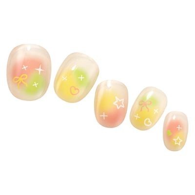 GELATO FACTORY 凝膠美甲貼 01 Joyful 20枚