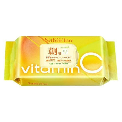 Saborino 辛苦了 日用多效面膜C / 夜用多效面膜A  BCL30枚入