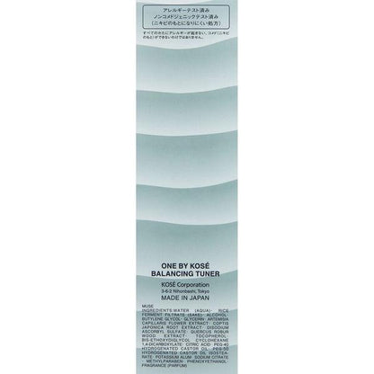 ONE BY KOSE 化妝水 平衡化妝水 120mL 不泛油光
