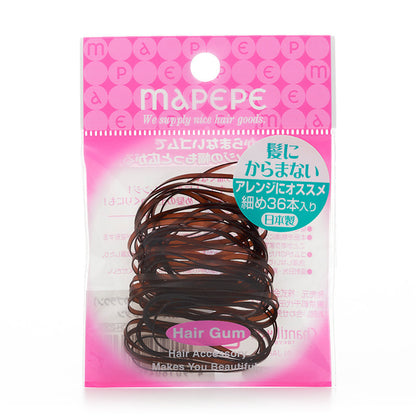 mapepe  製法圈 無金屬扣環法圈 小髮夾 美式髮夾  黑色 咖啡色