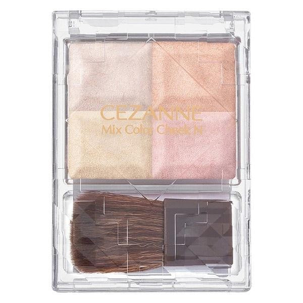 CEZANNE 四色漸層啞光腮紅