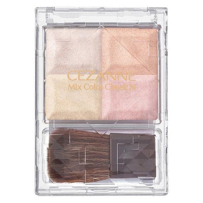 CEZANNE 四色漸層啞光腮紅