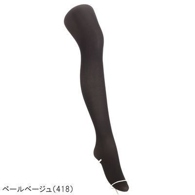 Atsugi 褲襪 緊身襪 假絲襪 40 80丹尼爾 M-L 淡米色黑褲襪