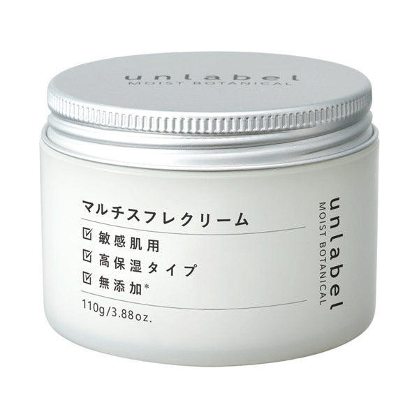 unlabel LAB 植萃舒芙蕾高保濕霜 110g unlabel 植萃舒芙蕾高保濕霜 110g
