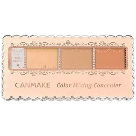 CANMAKE混色遮瑕膏 遮瑕膏 淺米色 01 02 03