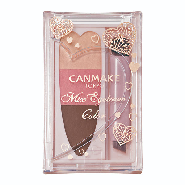 CANMAKE 3色混色眉粉