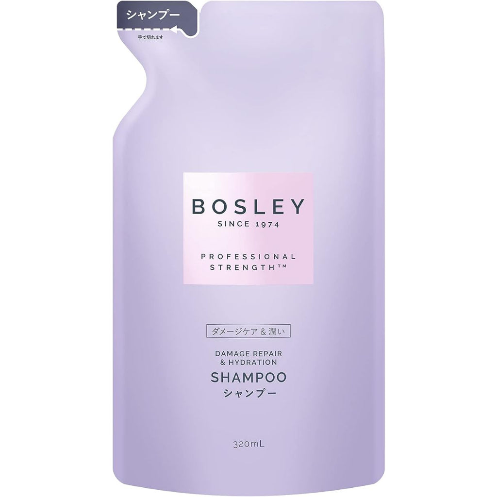 BOSLEY 舒緩放鬆系列 舒緩柑橘香 不起泡洗髮乳  洗髮精 500ml NatureL