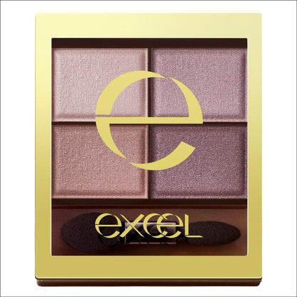 excel 眼影 四色眼影 裸色深邃眼影 SR 光綻時裳四色眼采 CS excel 蜜粉 excel sr03
