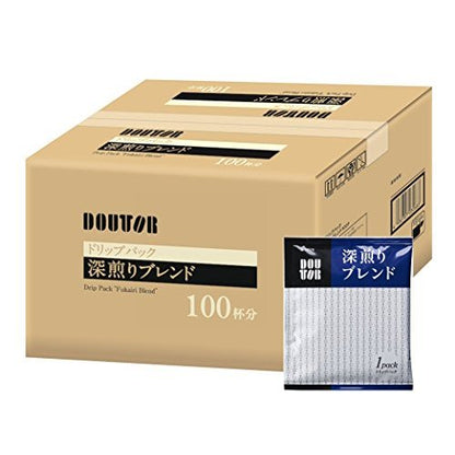 DOUTOR 濾掛式特調咖啡  1箱 ( 6.5g*100袋入 ) 濾掛咖啡 原箱出貨