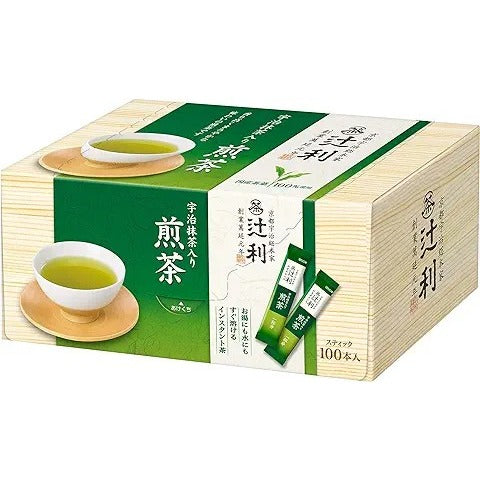 KATAOKA 片岡物產 煎茶 辻利 宇治即溶煎茶粉 1箱(100包入)