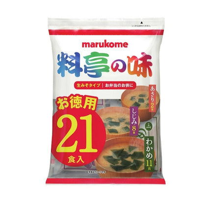 MARUKOME 丸米 味噌湯 料亭之味 即食味噌湯 各式風味超值包