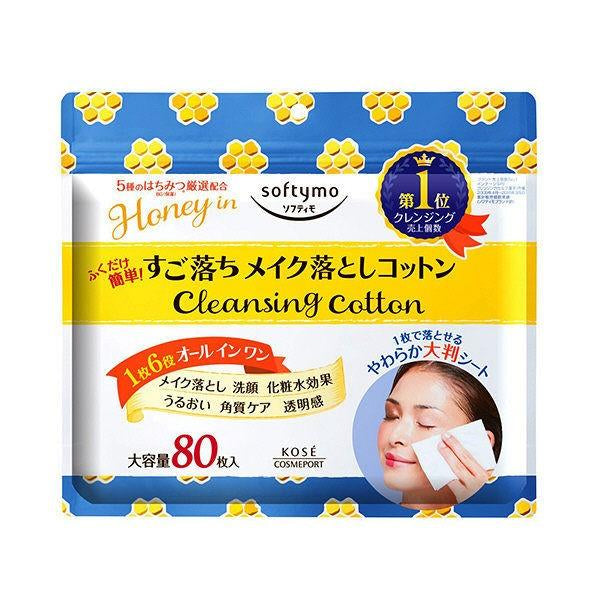 Softymo 絲芙蒂 高絲　卸妝洗臉液 蜂蜜卸妝泡沫洗面乳 卸妝洗面凝膠凍 卸妝棉