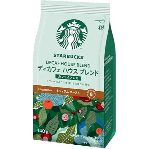 STARBUCKS 星巴克 咖啡 DECAF House Blend 低咖啡因研磨咖啡 140g