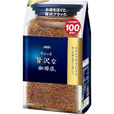 AJINOMOTO 味之素 咖啡 AGF味之素 為奢華咖啡店系列 芳醇即溶咖啡 1包(200g)