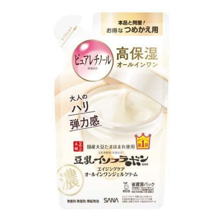 SANA 莎娜 豆乳美肌緊緻潤澤多效凝膠霜 N 100g 常盤薬品工業  NAMERAKA本舗