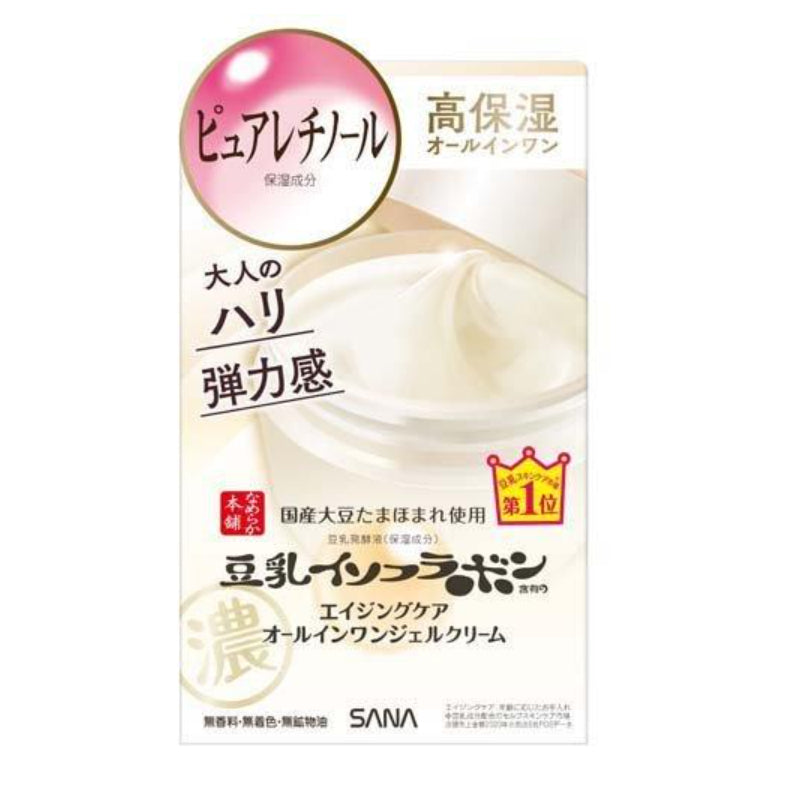 SANA 莎娜 豆乳美肌緊緻潤澤多效凝膠霜 N 100g 常盤薬品工業  NAMERAKA本舗
