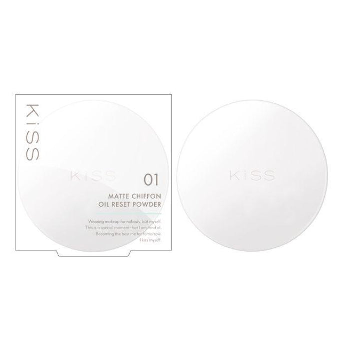 kiss 蜜粉 油光重置蜜粉  01（Clear Lucent） 4.7g 伊勢半 抗油光 附贈粉撲