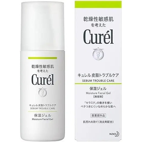 花王 Curél珂潤 保濕乳 控油保濕屏護系列 控油保濕水凝露 120mL