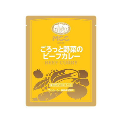 MCC 大塊滿足蔬菜牛肉咖哩 200g